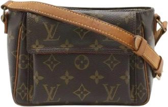 Louis Vuitton Pre-owned Cross Body Bags, female, Brown, Size: ONE SIZE Pre-owned Pochette Shoulder Bag