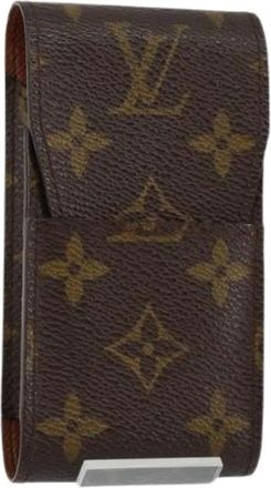 Louis Vuitton Pre-owned Wallets, female, Brown, Size: ONE SIZE Pre-owned Canvas Wallet