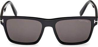 Tom Ford Tf 1205 Calder Zonnebril - unisex - Zonnebrillen - Zwart - ONE Size - Accessoires
