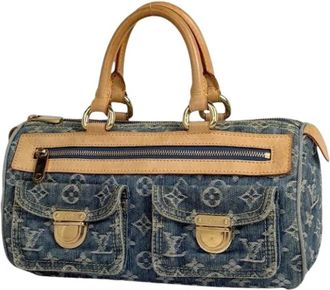 Louis Vuitton Pre-owned Handbags, female, Blue, Size: ONE SIZE Pre-owned Neo Speedy Handbag