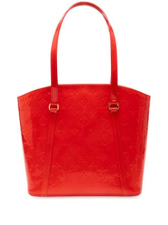 Louis Vuitton 2012 Monogram Vernis Avalon MM tote bag - Red