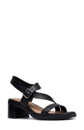 Clarks Jaylan Sol Sandal in Black Leather at Nordstrom Rack, Size 9.5