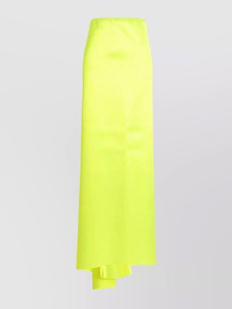 Sportmax adua high-waisted satin maxi skirt
