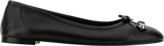 Balenciaga Black City Up Ballet Flats