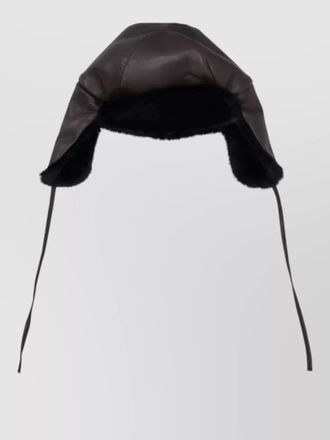 Parosh winter hat ear flaps detail design