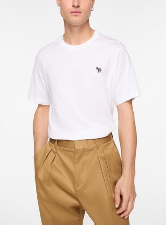 Paul Smith Mens Zebra logo T-shirt