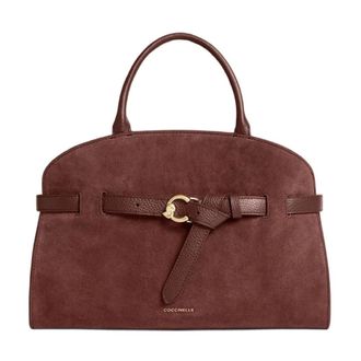 Coccinelle Tassen, Dames, Rood, ONE Size, Katoen, Boheme Handtas