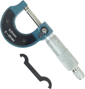Trade Shop Trade Shop - Analogical Centesimal Expenditure Micrometro 0-25mm 0,01 Mm