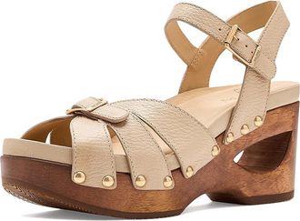 Dansko Alanna Womens Sandals Vanilla : EU 41 (US Womens 10.5-11) Regular, Leather/Rubber
