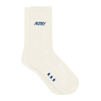 Autry Calcetines con logo en jacquard - Underwear - unisex - Beige - L