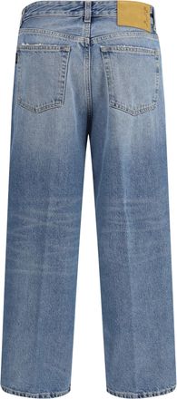 Haikure Womens Betty Boyfriend Jeans Nordic Blue Cotton