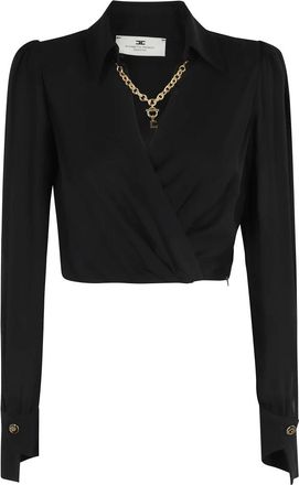 Elisabetta Franchi Donna, Camicette, Nero, S, new