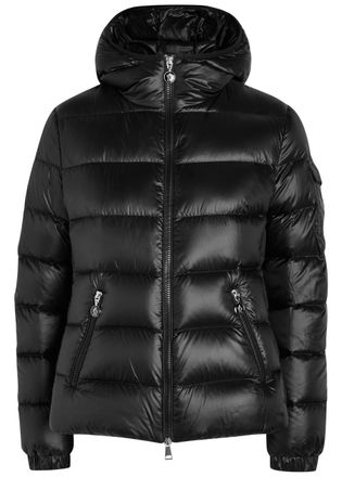 Moncler Glesse Padded Hooded Shell Jacket - Black - 5 (UK 18 / Xxl)