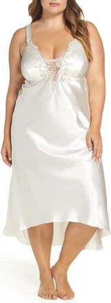 Flora Nikrooz Stella Nightgown in Ivory at Nordstrom, Size 1X