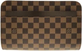 Louis Vuitton Pre-owned Clutch bag - Dames - Vintage Clutch - Bruin - ONE Size - Vintage