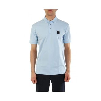 HUGO BOSS Heren, Tops, Blauw, Maat: L