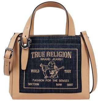 True Religion Arvin Buddha Motif Crossbody Tote