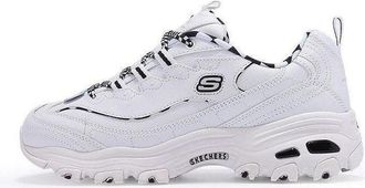 Skechers (WMNS) Skechers DLites 1.0 low Shoes GS White 149227-WBK
