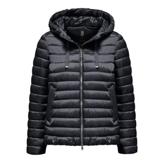 Bomboogie Chaqueta de plum&oacute;n de nailon cir&eacute; - Jackets - Mujer - Azul - M