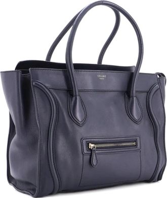 Celine Luggage Bag Leather shoulder bag - Blauw