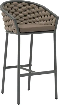 LLR Collection Premium Outdoor Barstuhl Kreta