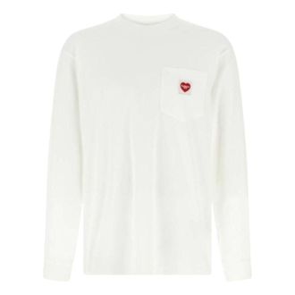 Carhartt Work in Progress Pocket Heart Long Sleeve T-Shirt White I035300-1WZ-XX