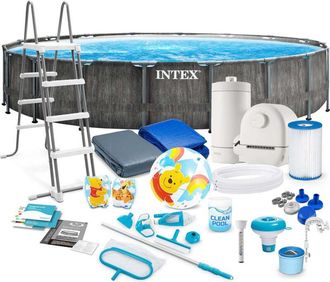 OEM Piscina De Jard&iacute;n Con Estructura 549 X 122 Cm 21 En 1 Intex 26744