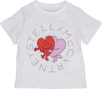 Stella McCartney Stella McCartney Kinder T-Shirts und Polos Wei&szlig;