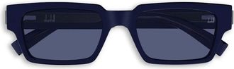 Dunhill Occhiali da sole squadrati - Blu