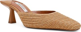 Steve Madden Alyse Mule in Natural Raffia at Nordstrom, Size 5.5