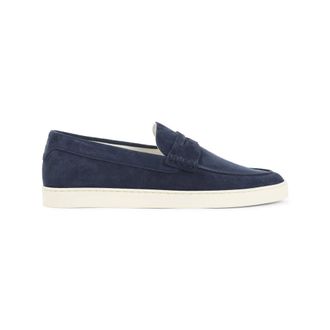 Brunello Cucinelli Brunello Cucinelli, Loafers, male, Blue, Size: 11 1/2 US Loafers