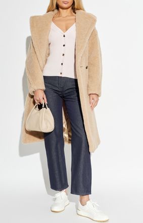 Max Mara Fur Coat Tedgirl, Womens, Beige
