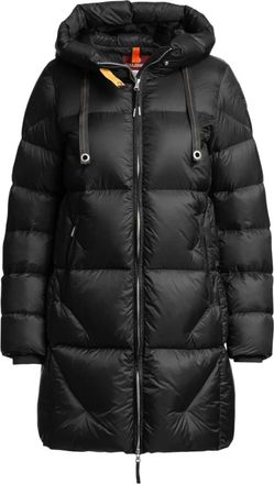 Parajumpers Janet Long Down Coat - Dames - Dons jassen - Zwart - S - Nylon - Jassen