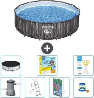 Bestway Piscina Bestway Steel Pro Max Redonda - 427x107 Cm - 8-piezas S529