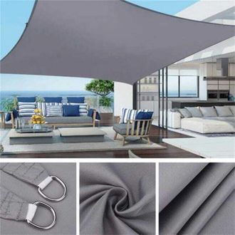 OEM Toldo Impermeable De 3x8m Para Protecci&oacute;n Solar, Toldo Tipo Vela De Sombra, Tela De Sombra Para Acampar, Grande Para Toldo Al Aire Libre, Jard&iacute;n Y Pat