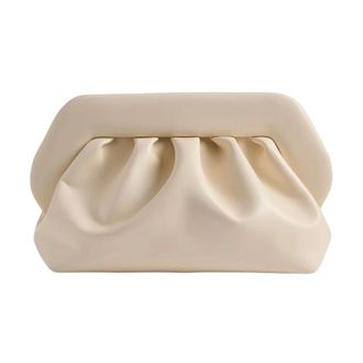 Themoir&egrave; Clutches, female, White, Size: ONE SIZE Bios Vegan Fabric Bag