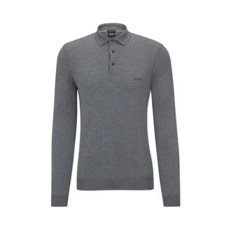 HUGO BOSS Hombre, Camisetas, Gris, Talla: L