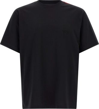 Yohji Yamamoto Black Relaxed Crew Neck T-Shirt