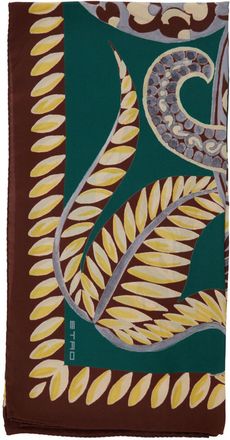 Etro Norma Multicolor Scarf With Paisley Motif And All-Over Floral Print In Silk Woman