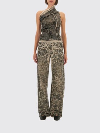 Rick Owens Top a monospalla stampato Rick Owens Drkshdw