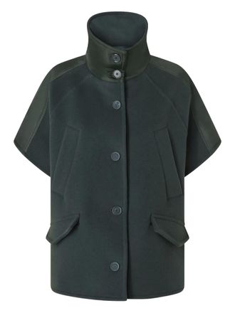 Pinko Jack met hoge hals en korte mouwen - Groen