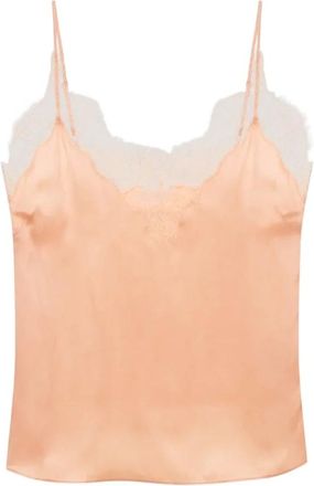 Anine Bing Canotta Mael - - Tops - Donna - Marrone - L