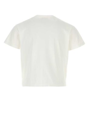A.P.C. Unisex White Cotton Aurore T-Shirt Blanccasse Exterior Exterior: T-shirts And Polos