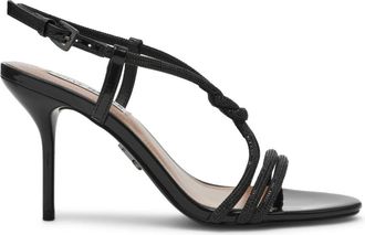 Steve Madden High Heel Sandalen - Dames - Sandalen met hakken - Zwart - 36 EU - Schoenen