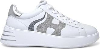 Hogan Rebel H564 Leather Trainers - female - Hogan - Sneakers - White - 3 1/2 UK - Shoes