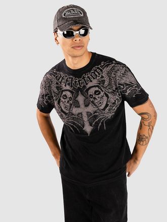 Affliction Misfits Wings T-Shirt schwarz