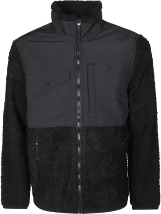 Polo Ralph Lauren Textured Pile Fabric Zip-Up Jacket