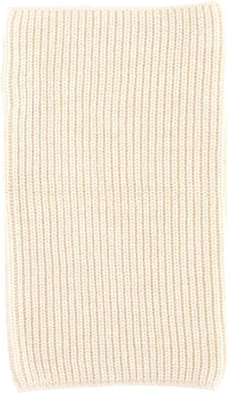 Christophe Lemaire Alpaca Wool Blend Snood Scarf - White