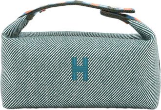 Herm&egrave;s Pre-owned Hermes Small Wool Bride A Brac H Natte Case Ladies MCJPUCW1NNOJ19VD