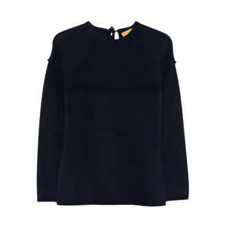 Guest In Residence Jersey de cuello redondo - Knitwear - Mujer - Azul - S
